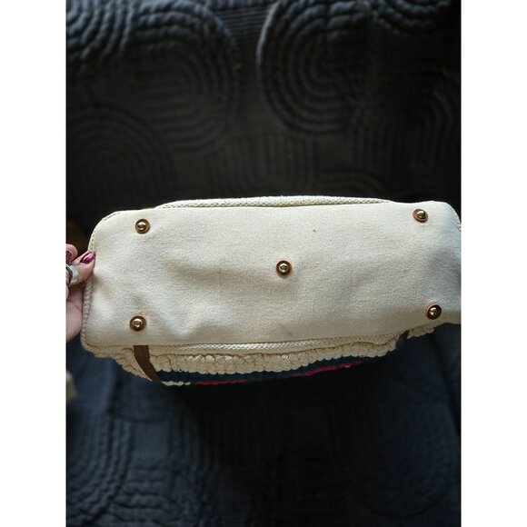 Steve Madden Bali Colorful Large Tote Weekender - Picture 3 of 6